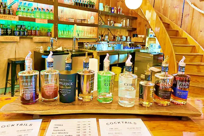 Harvest Spirits Distillers offerings