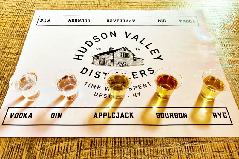 Hudson Valley Distillers tasting