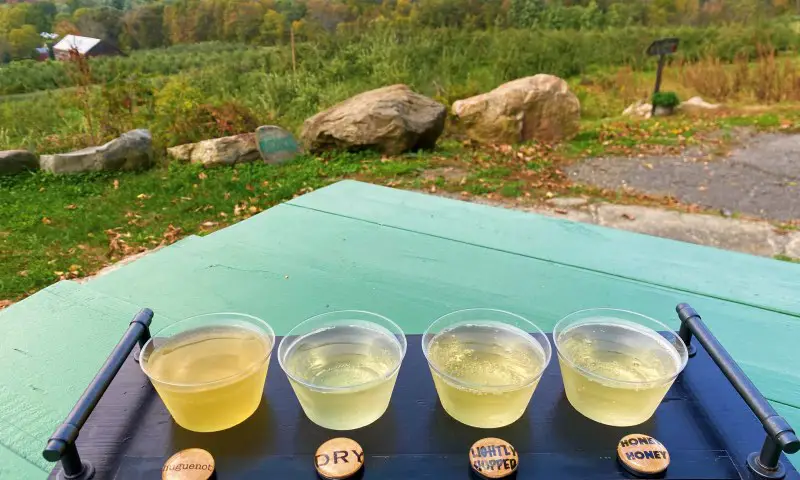 Kettleborough cider flight